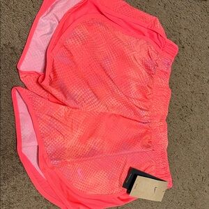 Nike Women's Vibrant Coral Athletic Shorts